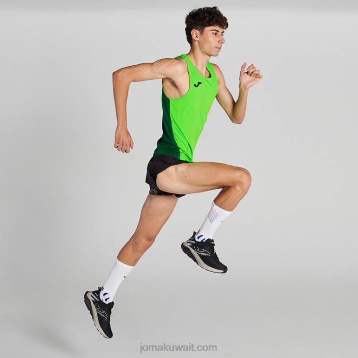 Joma 82P4R3238 نيون الخضراء أعلى الدبابة r الفائز رجال