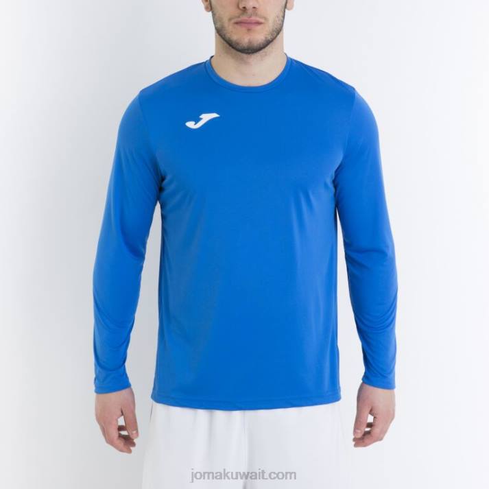 Joma 82P4R3257 الأزرق الملكي قميص بأكمام طويلة رجال
