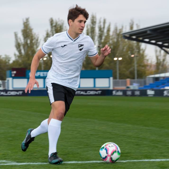 Joma 82P4R3260 أبيض قميص قصير الأكمام toletum iii رجال