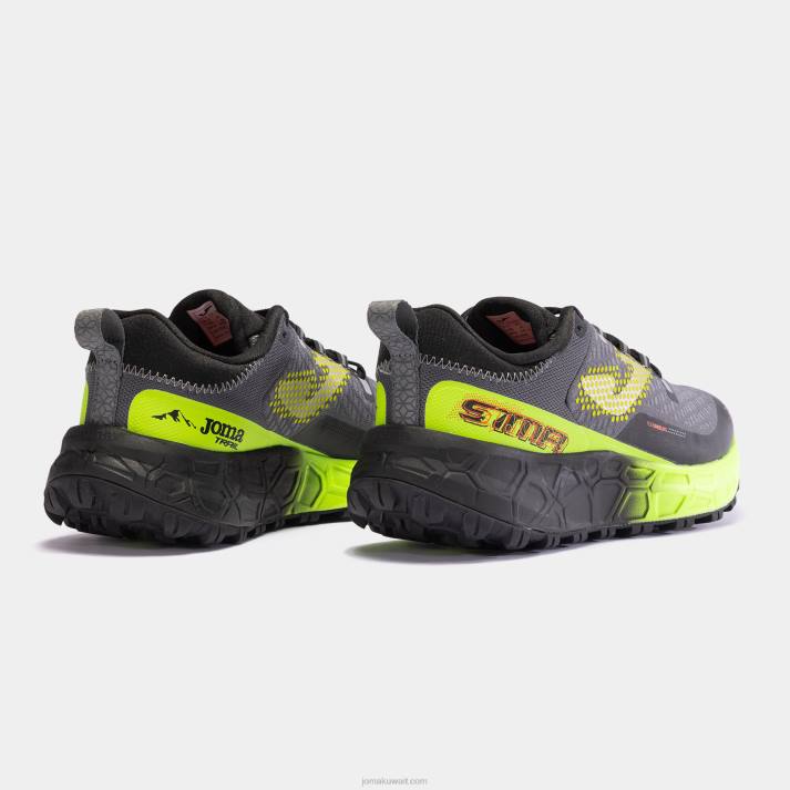 Joma 82P4R3266 أسود أصفر فلوري حذاء الجري tk.sima 23 رجال