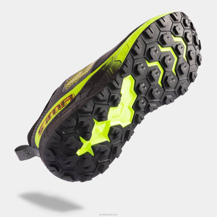 Joma 82P4R3266 أسود أصفر فلوري حذاء الجري tk.sima 23 رجال