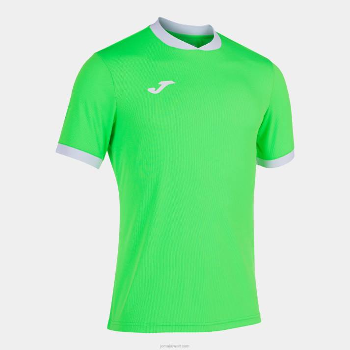 Joma 82P4R3272 نيون الخضراء قميص قصير الأكمام مفتوح iii رجال