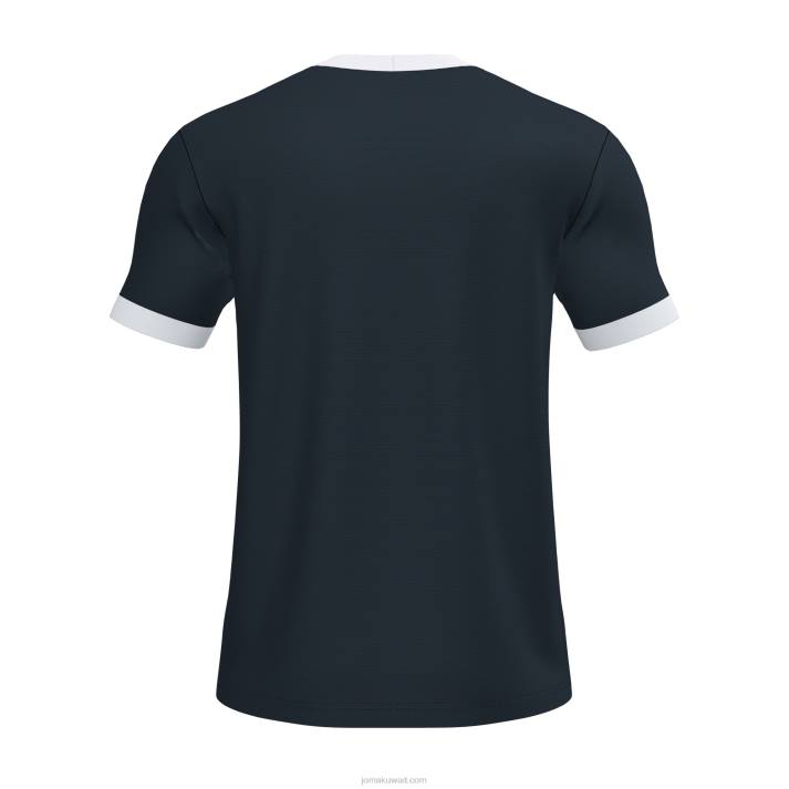 Joma 82P4R3278 أسود قميص قصير الأكمام مفتوح iii رجال