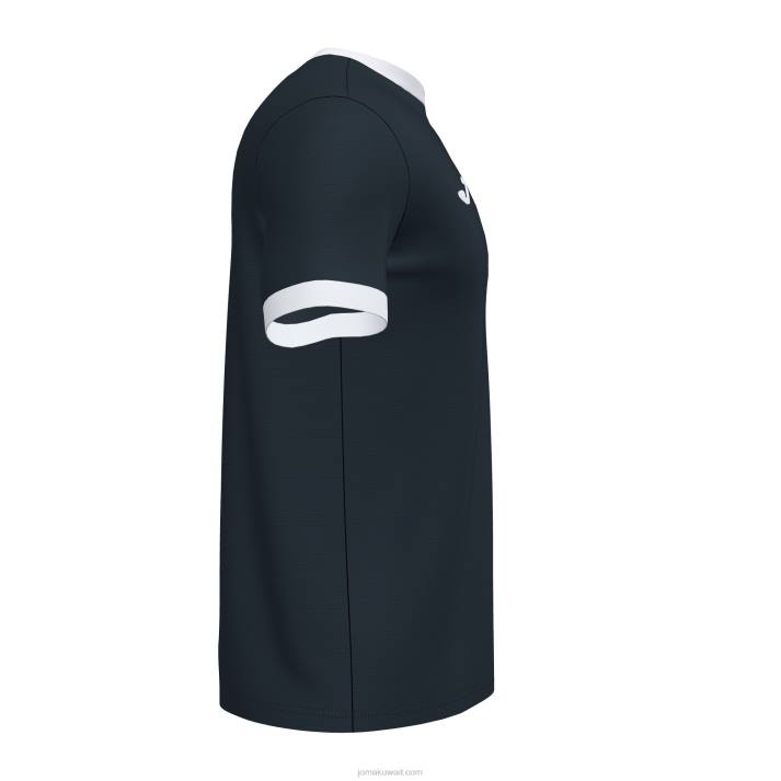 Joma 82P4R3278 أسود قميص قصير الأكمام مفتوح iii رجال