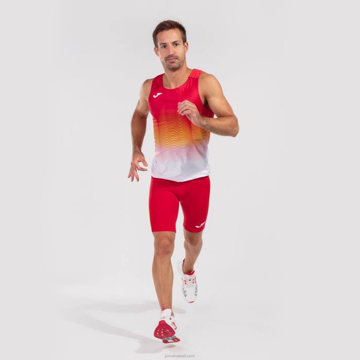 Joma 82P4R327 أحمر أبيض أصفر أعلى خزان النخبة السابع رجال