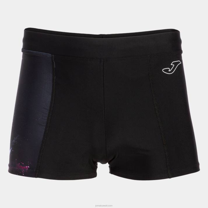 Joma 82P4R3280 أسود شورت السباحة سبلاش رجال