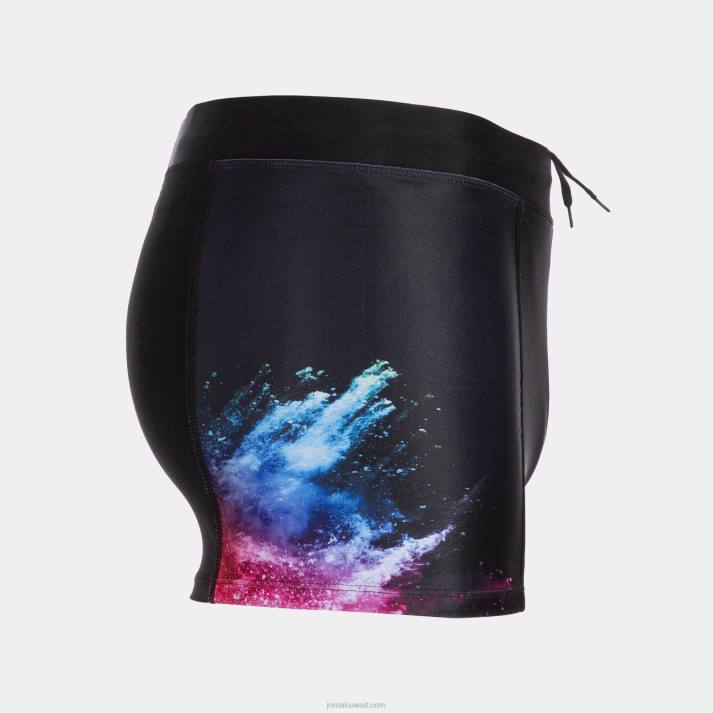 Joma 82P4R3280 أسود شورت السباحة سبلاش رجال