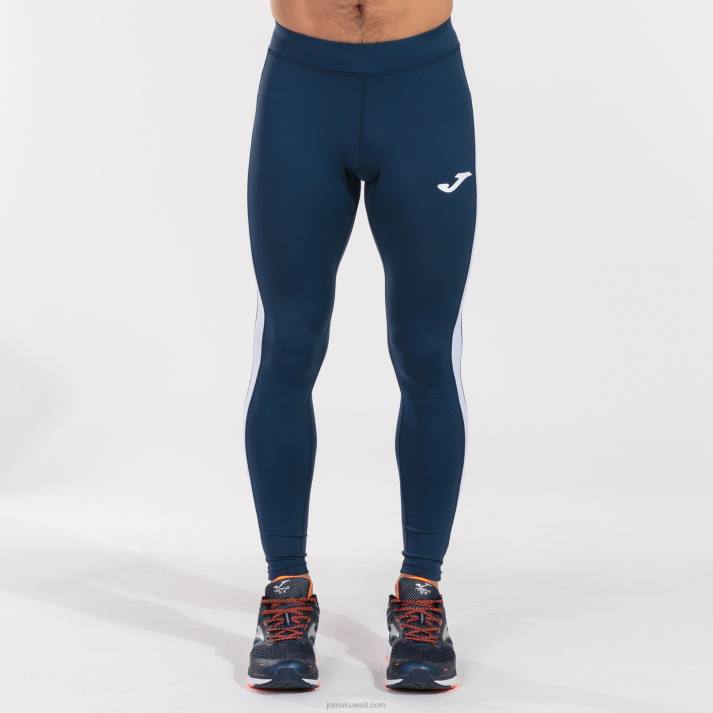 Joma 82P4R3291 الأزرق الداكن الأبيض لباس ضيق طويل النخبة السابع