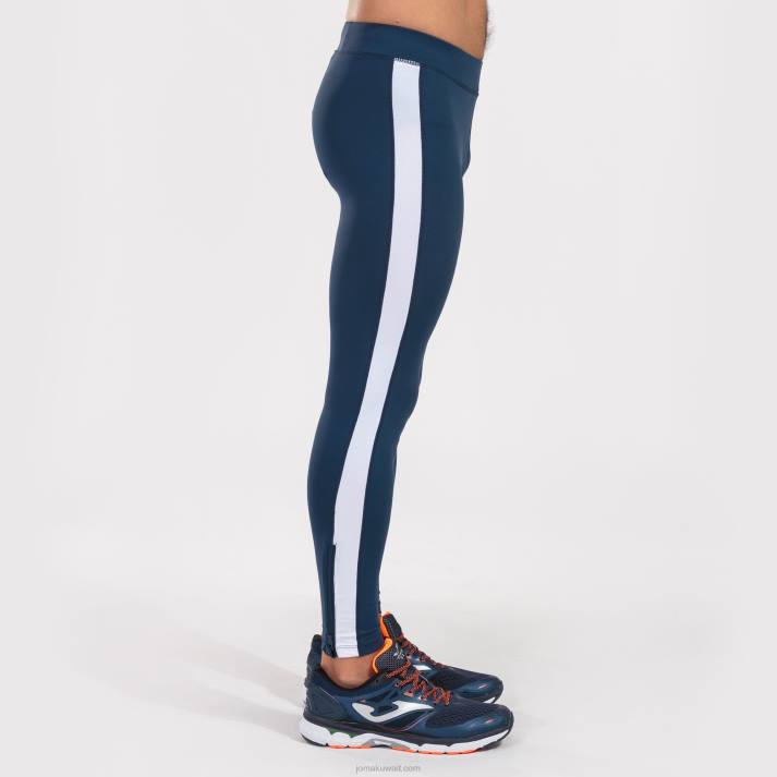 Joma 82P4R3291 الأزرق الداكن الأبيض لباس ضيق طويل النخبة السابع