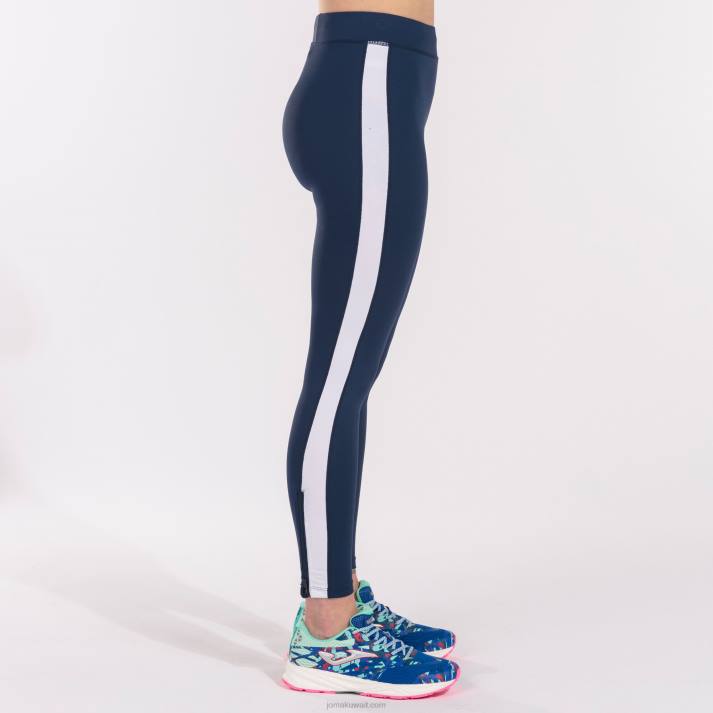 Joma 82P4R3291 الأزرق الداكن الأبيض لباس ضيق طويل النخبة السابع