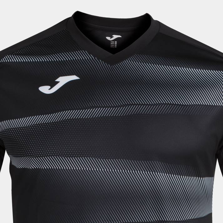 Joma 82P4R3304 أسود قميص قصير الأكمام grafity الثاني رجال