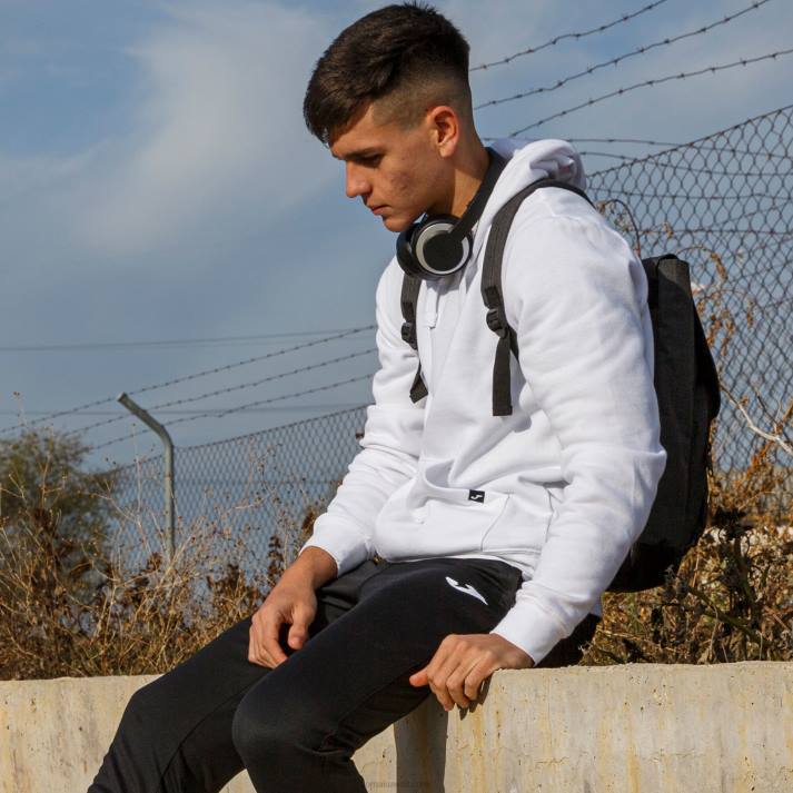 Joma 82P4R3307 أبيض سترة مقنعين مونتانا رجال