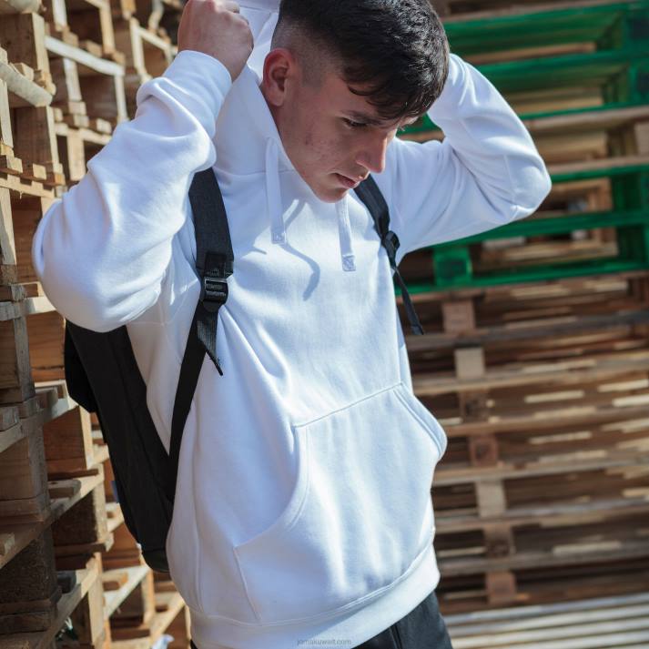 Joma 82P4R3307 أبيض سترة مقنعين مونتانا رجال