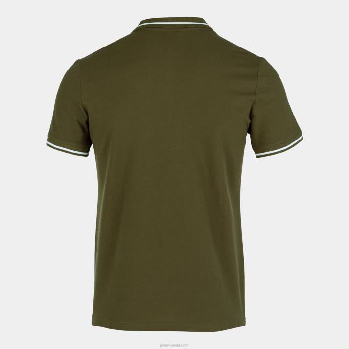 Joma 82P4R3311 الكاكي قميص بولو بأكمام قصيرة مريحة II رجال