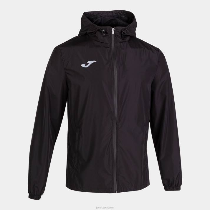 Joma 82P4R3313 أسود Rainjacket النخبة الثامن رجال