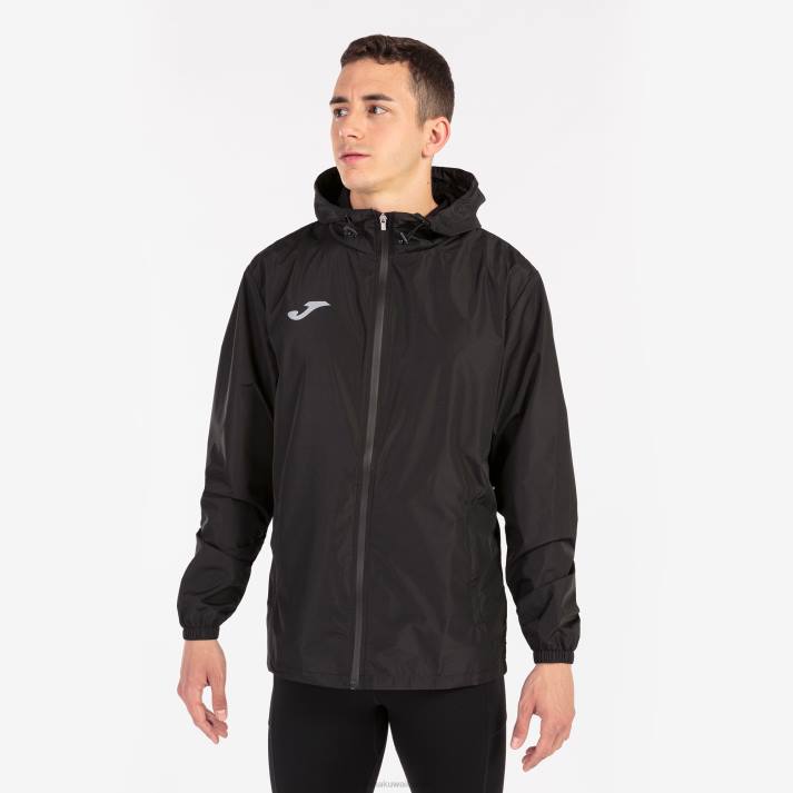 Joma 82P4R3313 أسود Rainjacket النخبة الثامن رجال