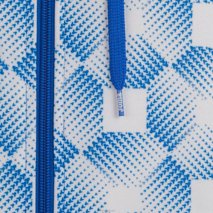 Joma 82P4R3318 أزرق ملكي أبيض سترة سوبرنوفا مقنعين III رجال