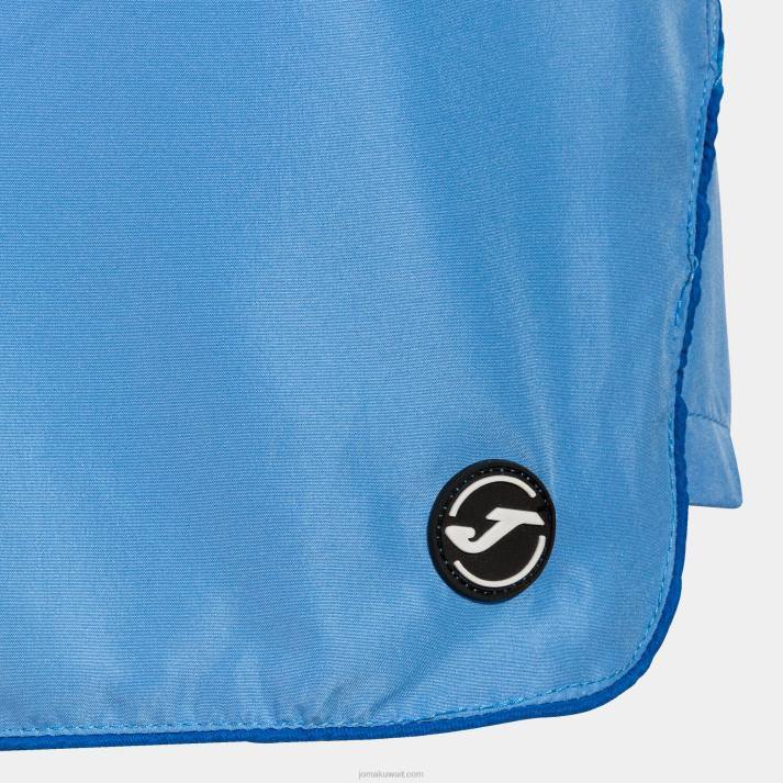 Joma 82P4R3329 أزرق منحنى جذوع السباحة رجال