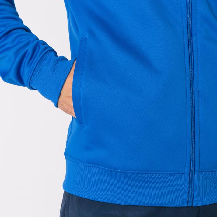 Joma 82P4R333 الأزرق الملكي الأزرق الداكن طاقم سترة مقنعين الرابع رجال