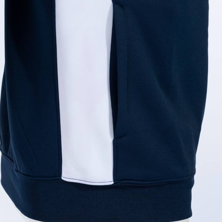 Joma 82P4R3388 الأزرق الداكن الأبيض طاقم سترة مقنعين ثالثا رجال