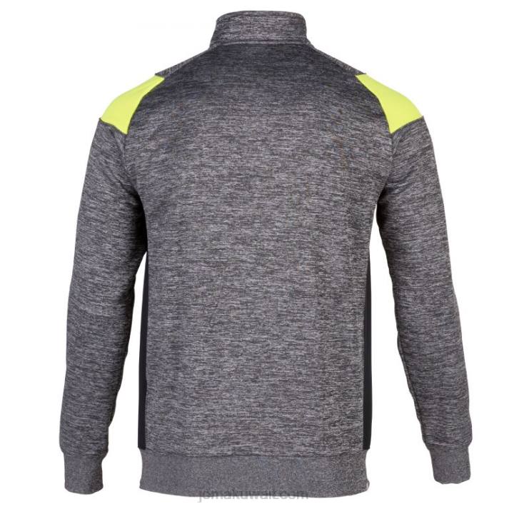 Joma 82P4R3389 مزيج رمادي أصفر أسود طاقم قميص من النوع الثقيل iii رجال