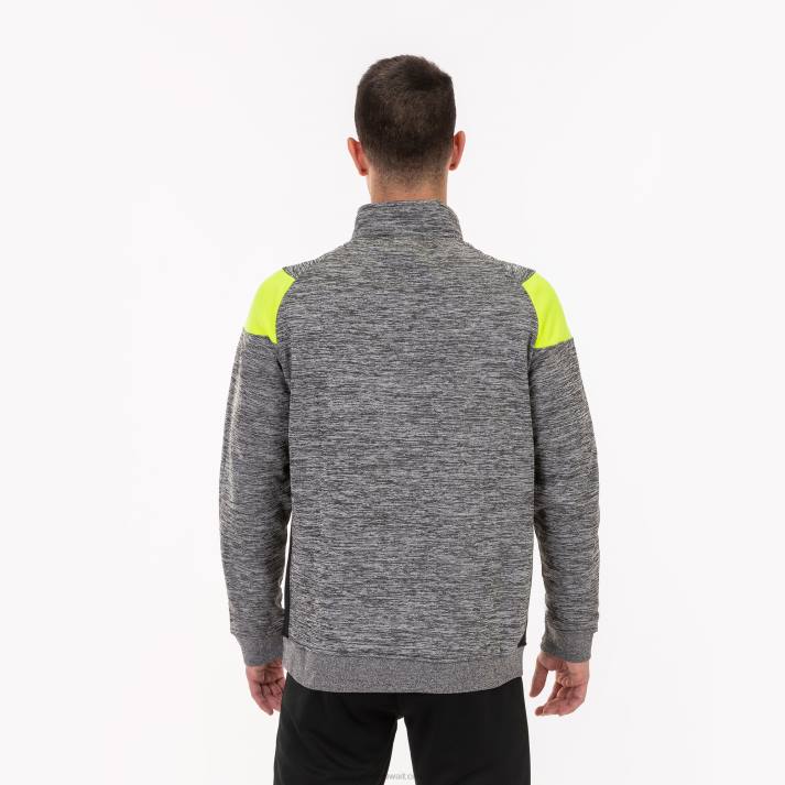 Joma 82P4R3389 مزيج رمادي أصفر أسود طاقم قميص من النوع الثقيل iii رجال