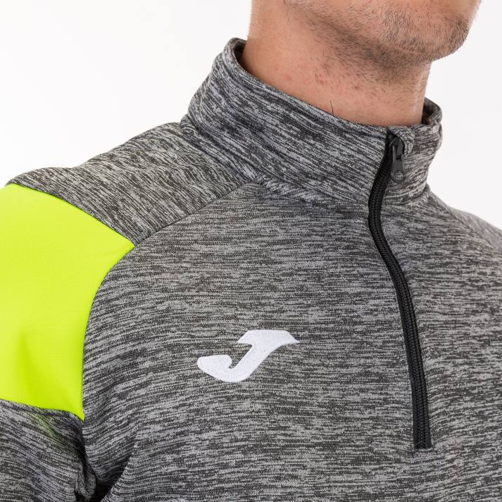 Joma 82P4R3389 مزيج رمادي أصفر أسود طاقم قميص من النوع الثقيل iii رجال