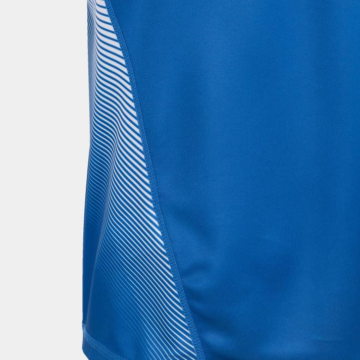 Joma 82P4R3396 أزرق ملكي أبيض قميص قصير الأكمام الحسبة الثاني رجال