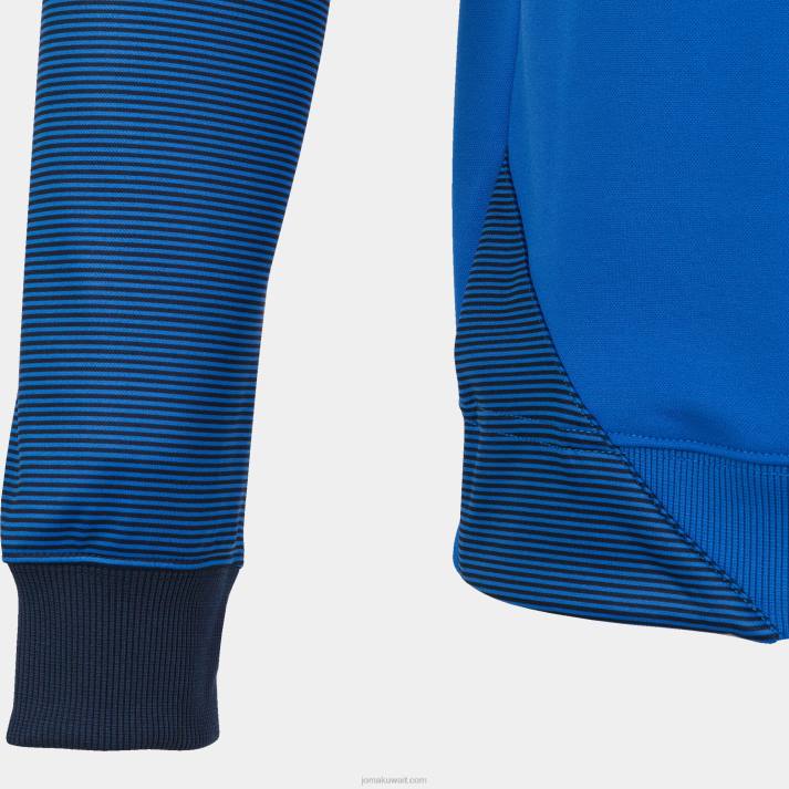 Joma 82P4R3401 الأزرق الملكي الأزرق الداكن قميص من النوع الثقيل أساسي الثاني رجال