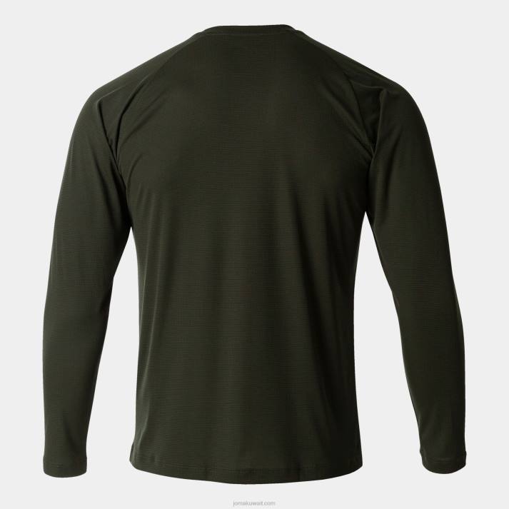 Joma 82P4R3419 الكاكي قميص طويل الأكمام r-combi رجال