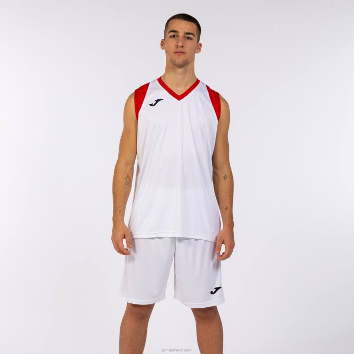 Joma 82P4R3422 أبيض أحمر تعيين النهائي الثاني