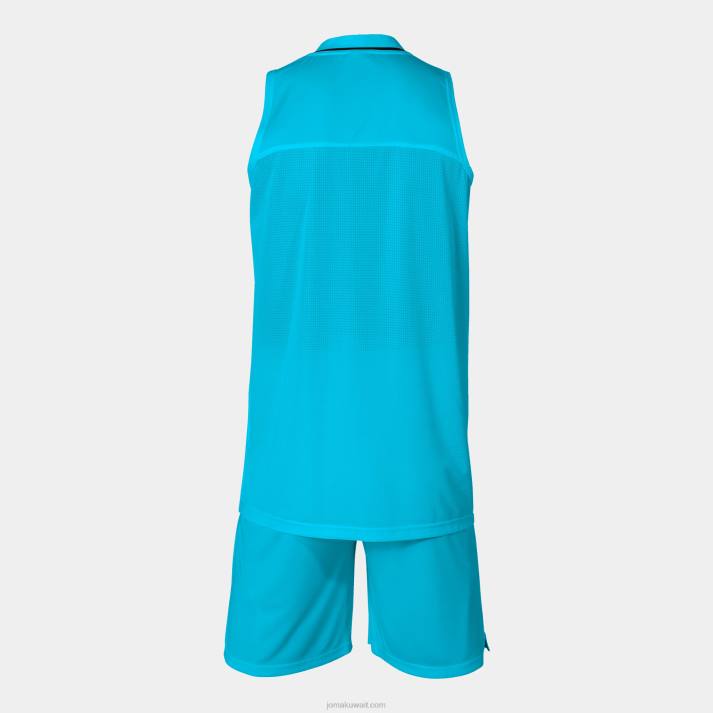 Joma 82P4R3424 الفلورسنت الفيروز الأسود تعيين أتلانتا رجال