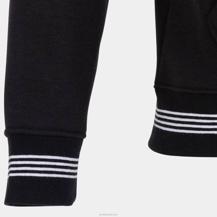 Joma 82P4R3434 أسود سترة مقنعين في الحرم الجامعي ثالثا رجال