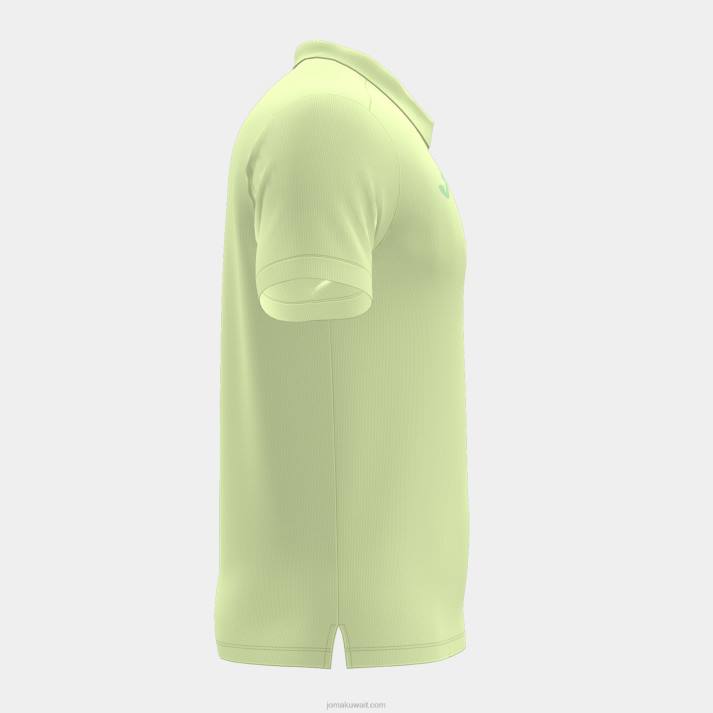Joma 82P4R3439 أخضر قميص بولو بأكمام قصيرة pasarela III رجال