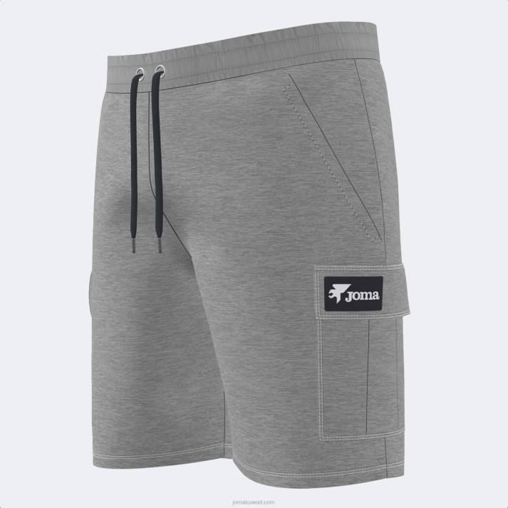 Joma 82P4R3453 مزيج الرمادي شورت برمودا كاليفورنيا رجال