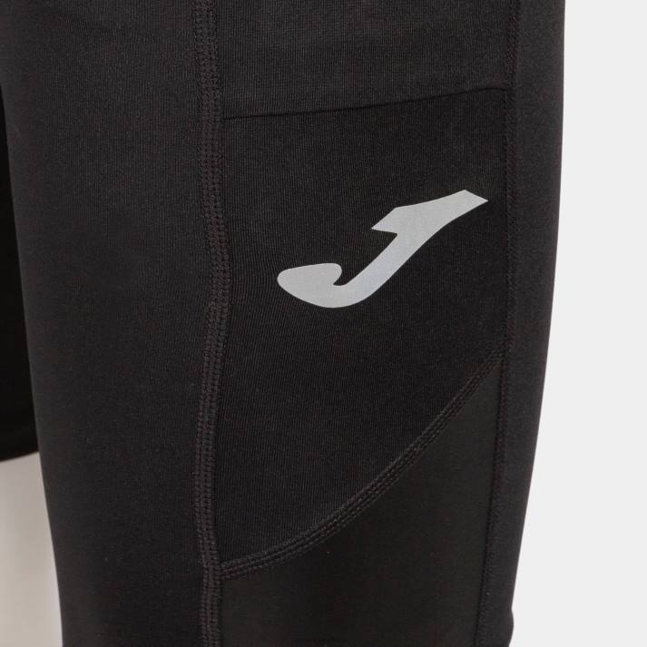 Joma 82P4R3455 أسود لباس ضيق قصير النخبة التاسع