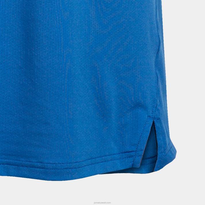 Joma 82P4R3462 الأزرق الملكي بلا أكمام تي شيرت الاتحاد الإيطالي للتنس