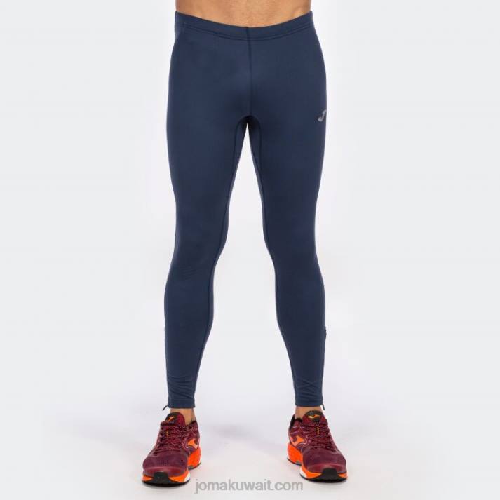 Joma 82P4R3470 الأزرق الداكن سجل لباس ضيق طويل رجال