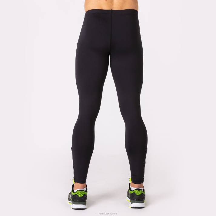 Joma 82P4R3473 أسود سجل لباس ضيق طويل رجال