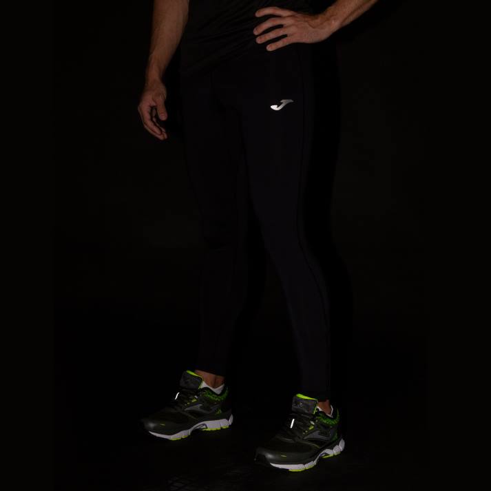 Joma 82P4R3473 أسود سجل لباس ضيق طويل رجال