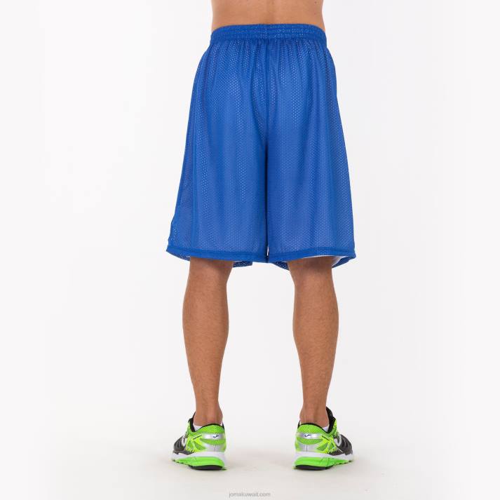 Joma 82P4R3491 أزرق ملكي أبيض الصاعد السراويل القصيرة رجال
