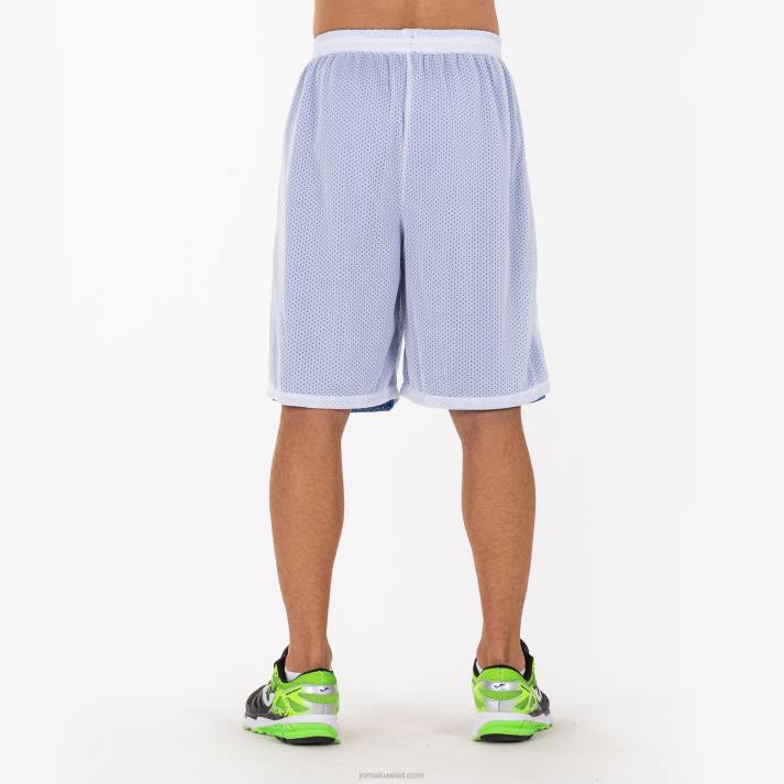 Joma 82P4R3491 أزرق ملكي أبيض الصاعد السراويل القصيرة رجال