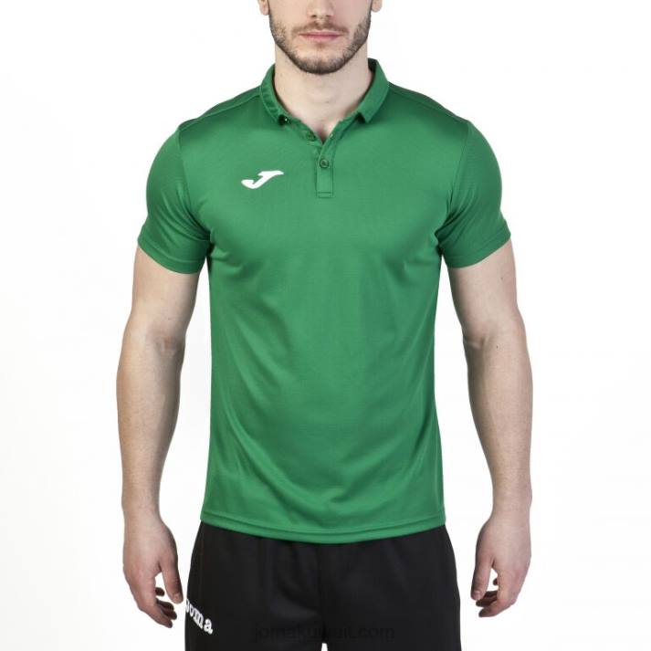 Joma 82P4R3492 أخضر قميص بولو قصير الأكمام هواية رجال