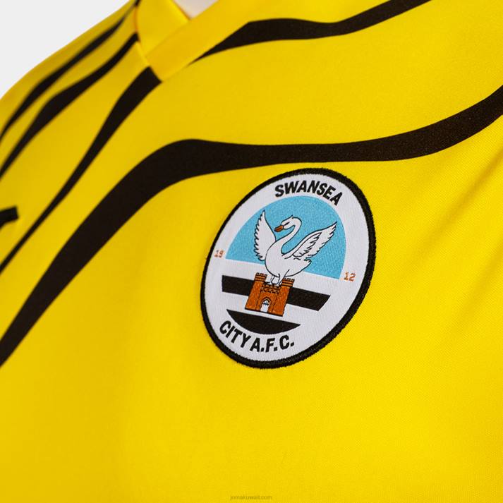 Joma 82P4R3497 أصفر قميص كم قصير حارس المرمى سوانسي 22/23