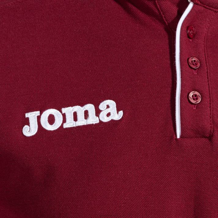 Joma 82P4R3499 بورجوندي قميص بولو قصير الأكمام وقت الفراغ تورينو 22/23