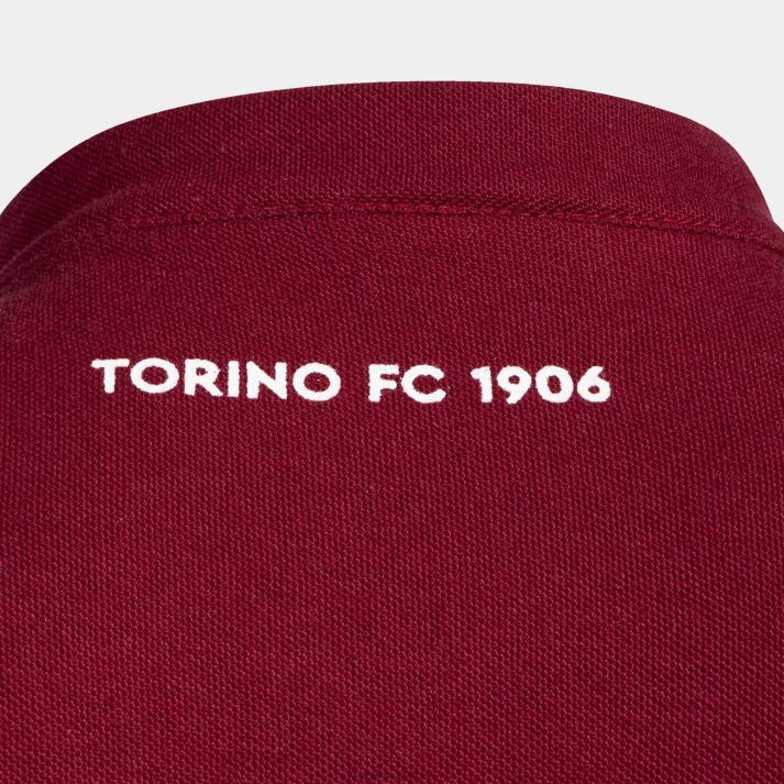 Joma 82P4R3499 بورجوندي قميص بولو قصير الأكمام وقت الفراغ تورينو 22/23