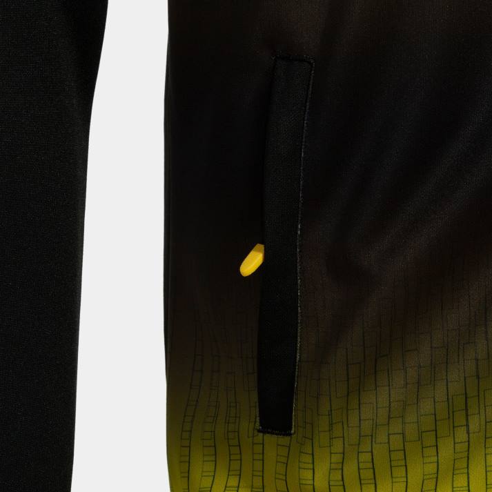 Joma 82P4R3508 أصفر مسود جاكيت بغطاء رأس Tiger v رجال