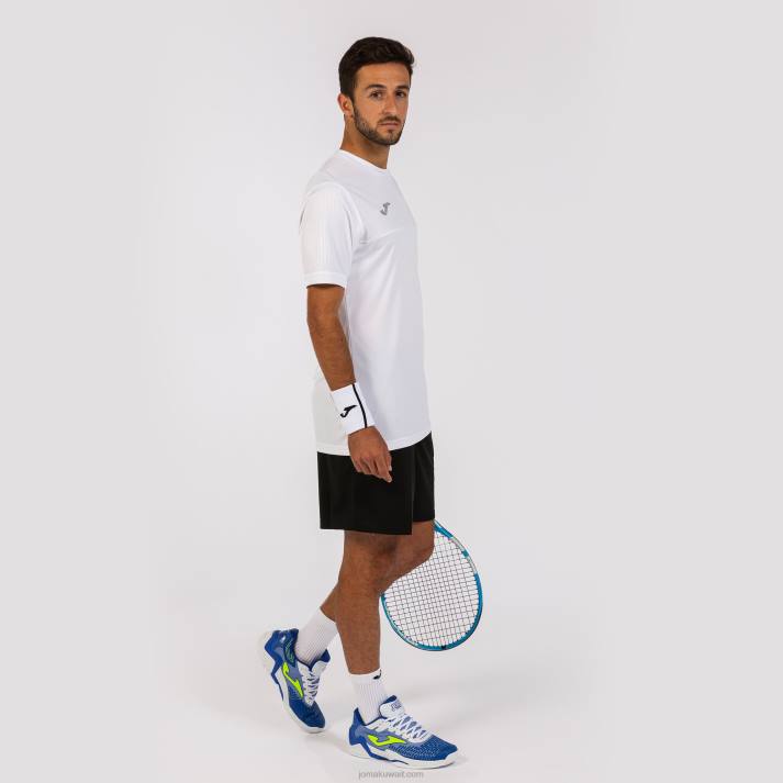 Joma 82P4R3518 أبيض قميص قصير الأكمام مونتريال رجال