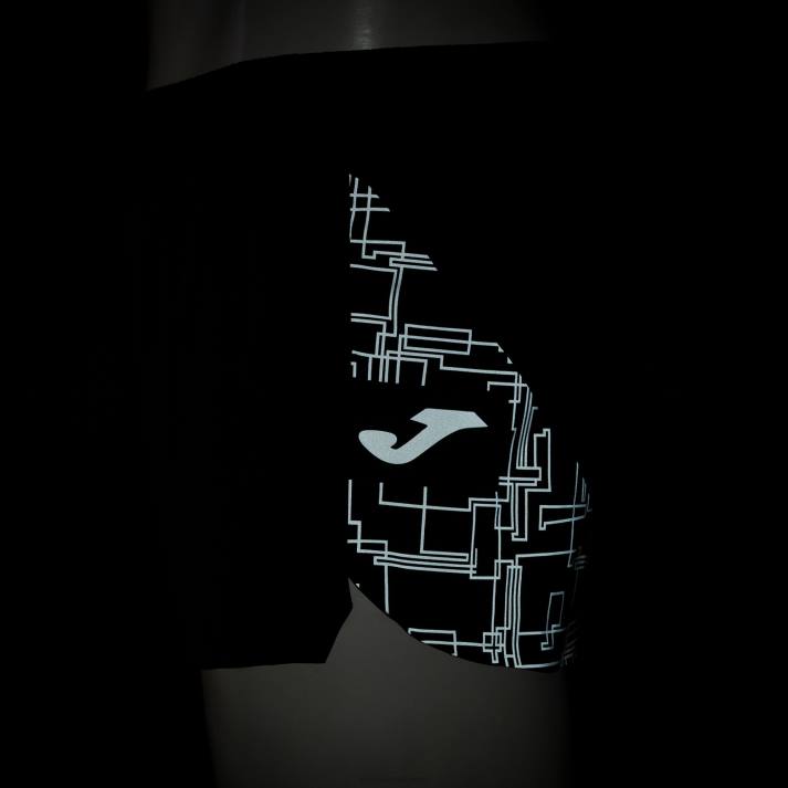 Joma 82P4R3521 أسود السراويل النخبة الثامن رجال