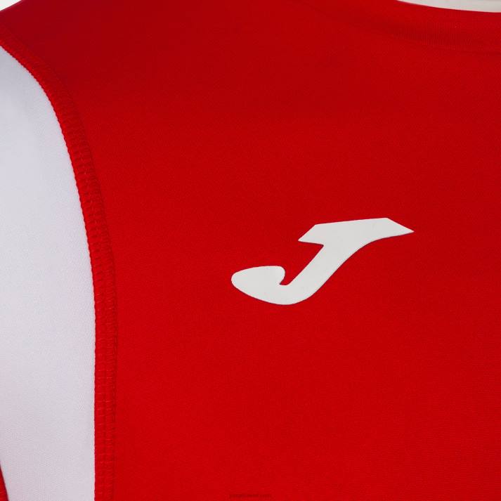 Joma 82P4R3524 أحمر قميص دينامو كم قصير رجال